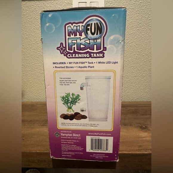 NEW My Fun Fish Cleaning Tank - Picture 3 of 6